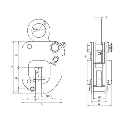 Non Marring Vertical Plate Clamp - Model NE - Image 4