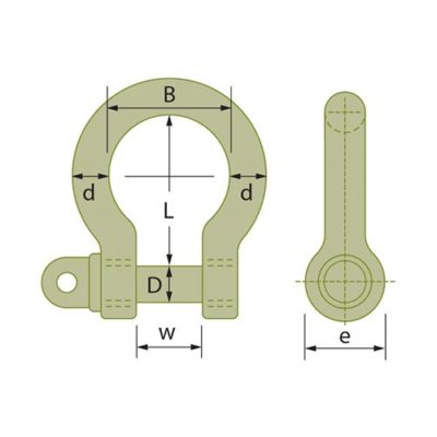 Grade S Safety Pin Shackles - Image 2