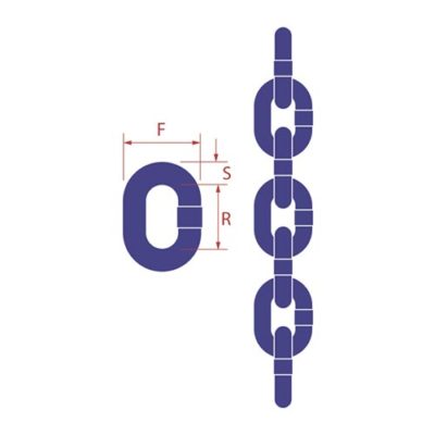 Grade 100 Chain (Blue-painted) - Image 2